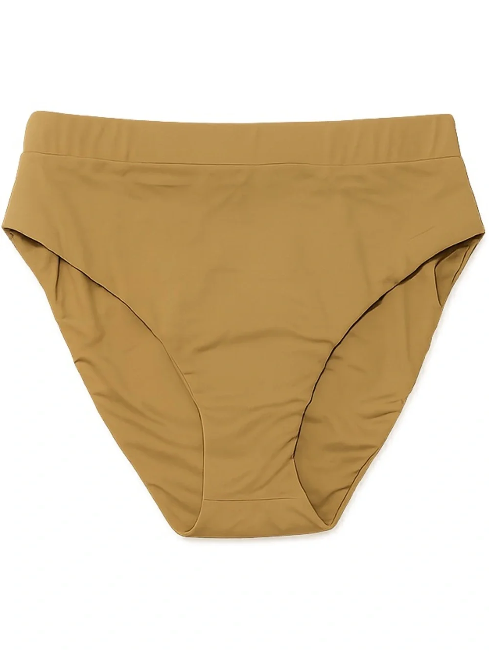 NWOT MYRASWIM Mustard High-Waist Bikini Bottom Small
